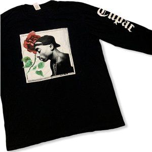 3/$20 Tupac Long Sleeve Tee Size XL